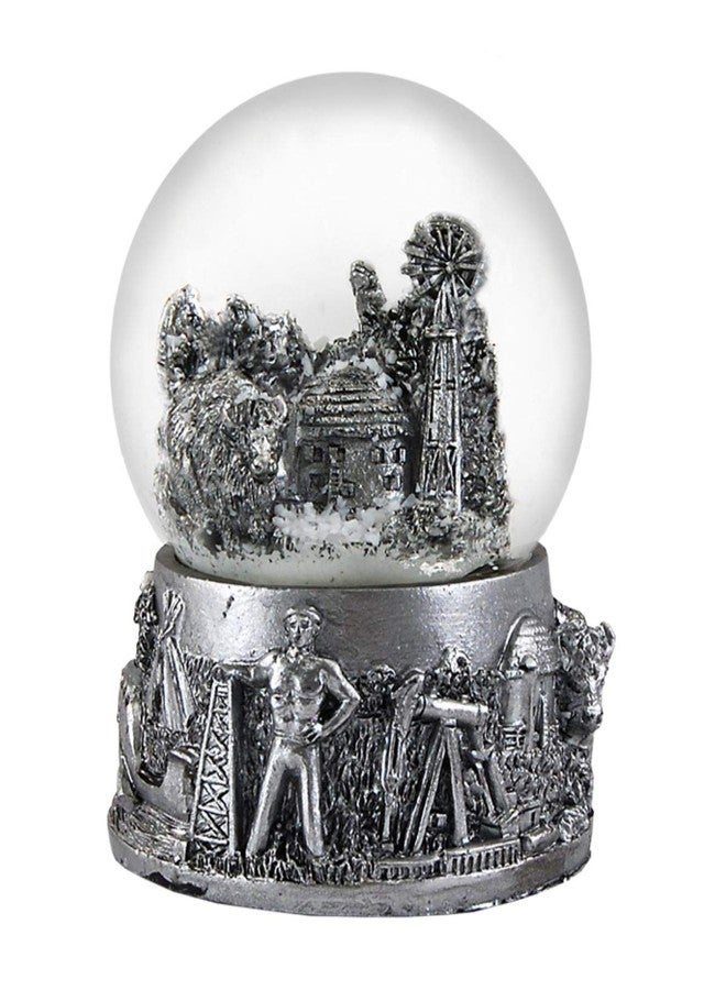 Americaware Oklahoma Snow Globe -65 mm - Image 2